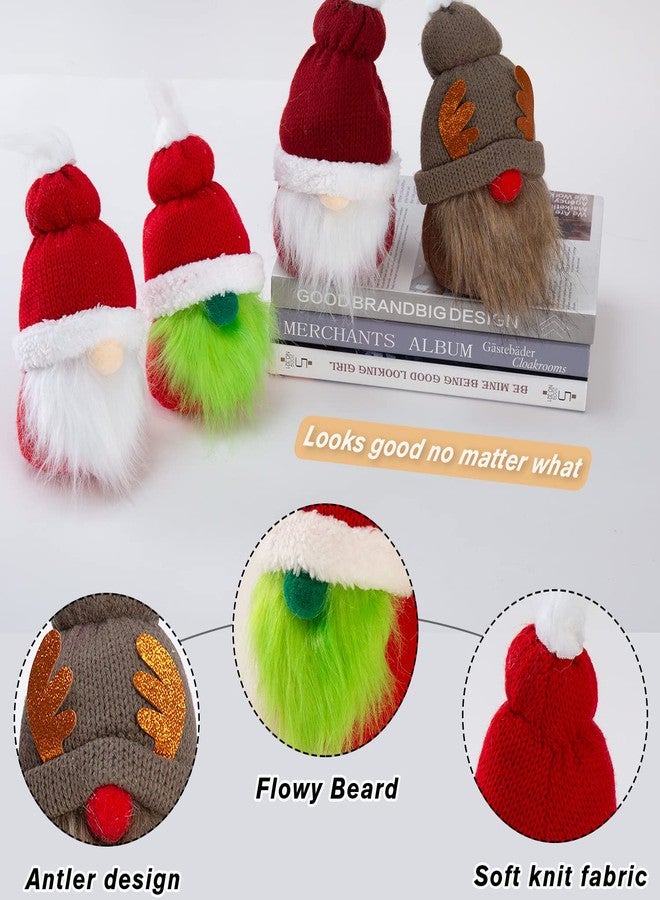 BWFY 4pcs New Christmas Decoration sit Rudolph Doll Christmas Children Gift Hotel mall Window Decoration Christmas Decorations Indoor - Image 5
